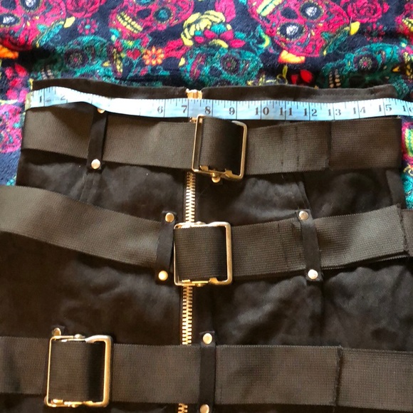 Lip service institutionalized Bondage hobble skirt XL New Gothic Fetish Vintage - Picture 2 of 4